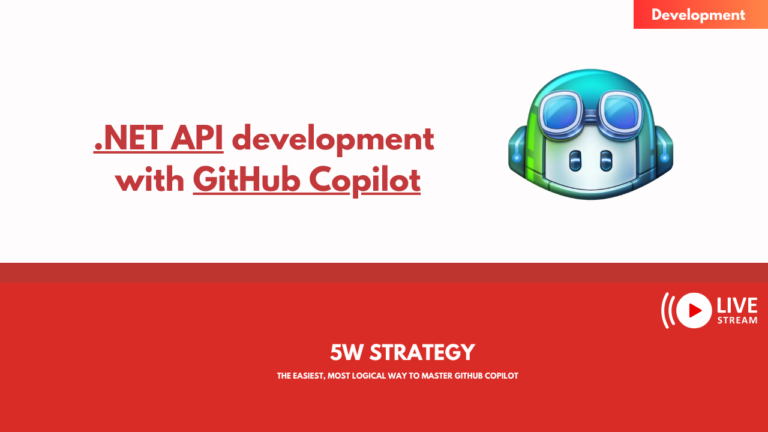 .NET API Development with Github Copilot